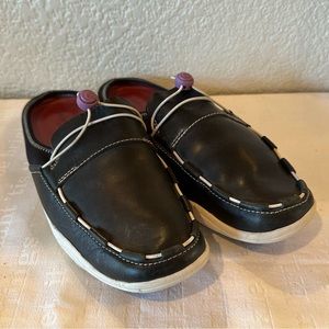 Timberland Navy Blue Comforia Comfort Bungee Mule Slides